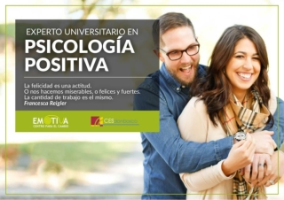 Experto en Psicología Positiva. Especialidad en Educación, Empresa y Salud.