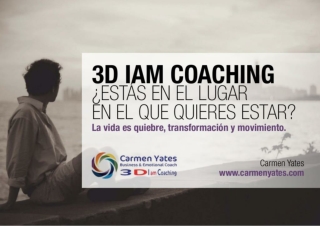 Método 3D I AM COACHING: ¿Estás en el lugar que quieres estar?