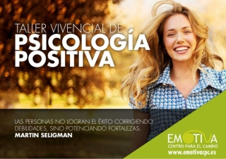 Taller práctico y vivencial de Psicología Positiva.
