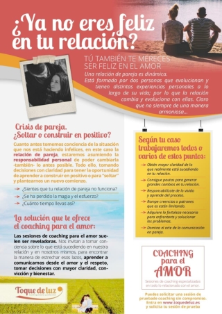 ¿Ya no eres feliz en tu relación? Tú también te mereces ser feliz en el amor.