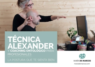 Técnica Alexander y Coaching Ontológico para profesionales. La postura que te sienta bien.