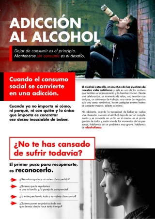 Adicción al alcohol. ¿No te has cansado de sufrir todavía?