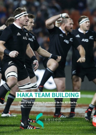 Haka Team Building. Dale a tu equipo la potencia de los All Blacks.