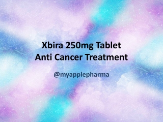 Xbira 250 mg Tablet (Abiraterone acetate)