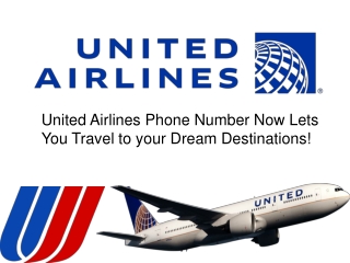 united airlines reservations phone number