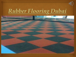 Rubber Flooring In Dubai