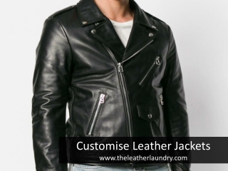 Customise Leather Jackets - The Leather Laundry