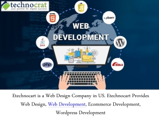 Understanding The Companies Of Web Development Services  