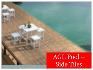 Swimming pool Outdoor Tiles by AGL