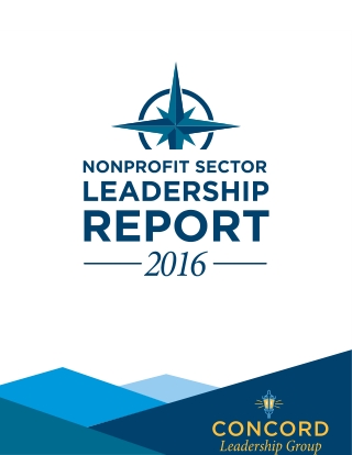 Nonprofit Sector Leadership Report 2016