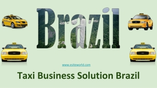 Taxi Business Solution Brazil