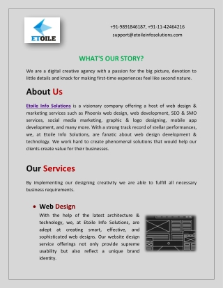 Website Designing Company In Arizona