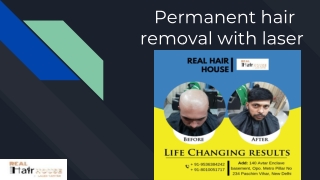 Permanent Hair Removal with Laser