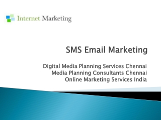 Digital Media Planning Services Chennai | Media Planning Consultants Chennai | Online Marketing Services India