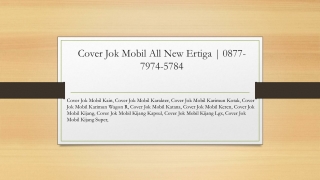 Cover Jok Mobil Avanza Lucu | 0877-7974-5784