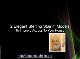 Sterling Stairlifts Choices For Home
