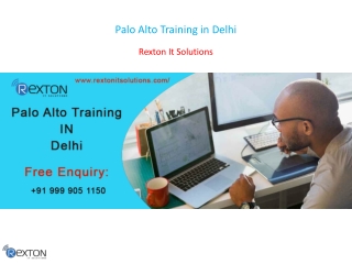 Palo Alto Training in Delhi