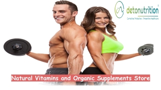 Vitamins, Supplements & Natural Health Products - Deto Nutrition