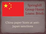 Springhill group home loans briefs