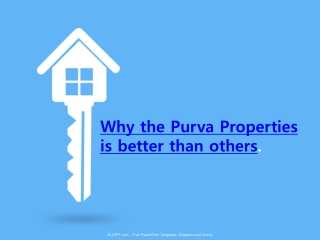 Purva proterties are the platform for your desirable homes.