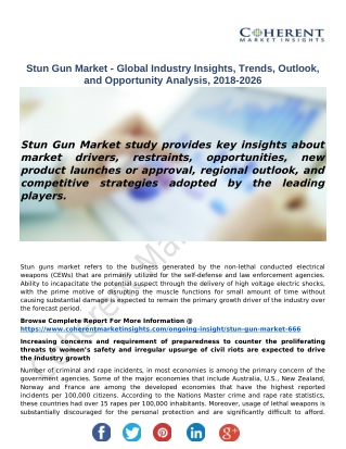 Stun Gun Market