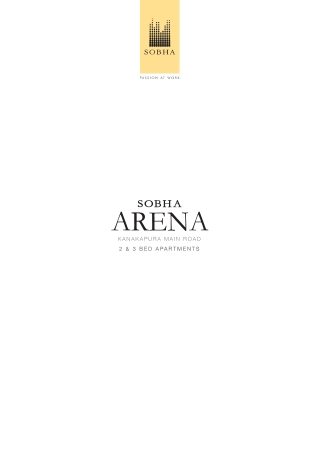 Sobha Arena Kanakapura Road