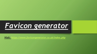 Favicon generator