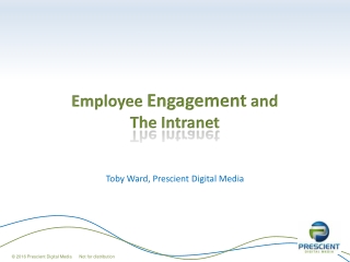 Employee engagement and the intranet
