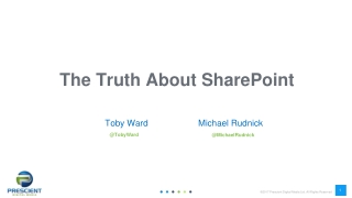 The Truth About SharePoint