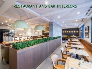 Top Restaurant Interior Designers in Delhi