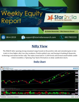 Weekly Equity M