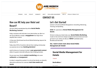 Get Hotel Management Blog Tips from AreMorch