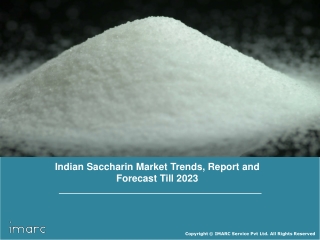 Indian Saccharin Market Insight, Size, Revenue, Growth Opportunities, Competitive Analysis, Trends and Demand by 2023