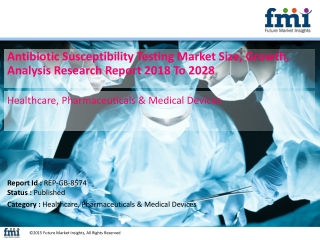 Antibiotic Susceptibility Testing Market Shows Expected Trend, Growth And Revenue with Leading Market Players