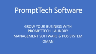 Laundry Software & POS System in Oman