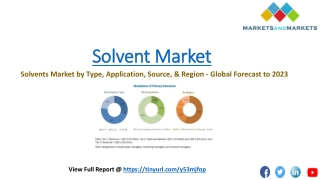 Middle East & Africa is projected to grow at the highest CAGR in Solvents Market by 2023