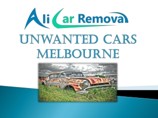 Unwanted cars Melbourne