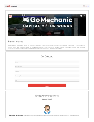 GoMechanic | partners