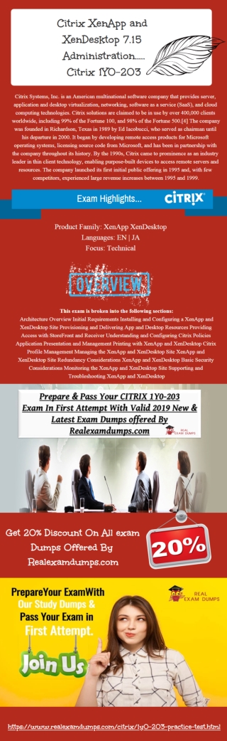 Download Verified Citrix 1Y0-203 Exam Study Material - 1Y0-203 Dumps Realexamdumps.com