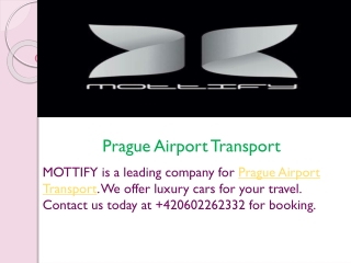 Prague Airport Transport