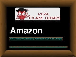 The Ultimate Guide to AWS-Solution-Architect-Associate Exam Study Material | Realexamdumps.com