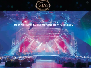 Best Cultural Event Management Company in Delhi