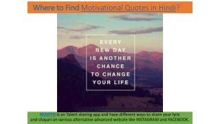 Motivational Quotes in Hindi