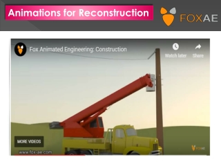 Animations for Reconstruction