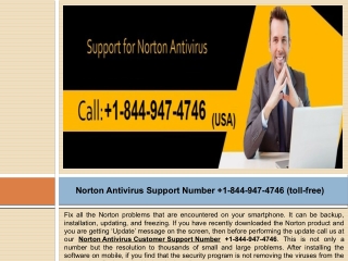 How to install Norton Antivirus dial 1-844-947-4746 (toll-free)