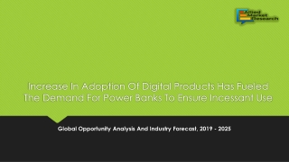Power bank market