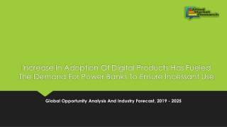 Power bank market