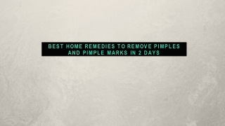 home remedies for remove pimpels and darkspots