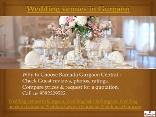 Wedding Venues in Gurgaon