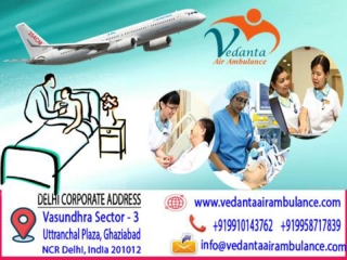 Helpful Vedanta Air Ambulance Service in Ranchi with ICU Setups